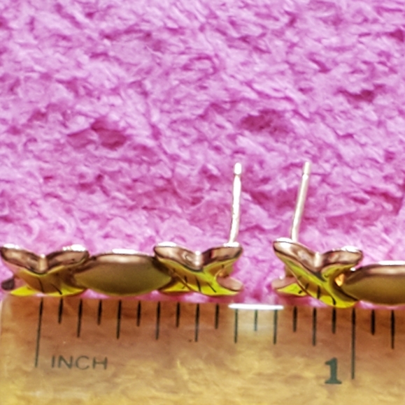 Gold Earrings - Picture 8 of 12